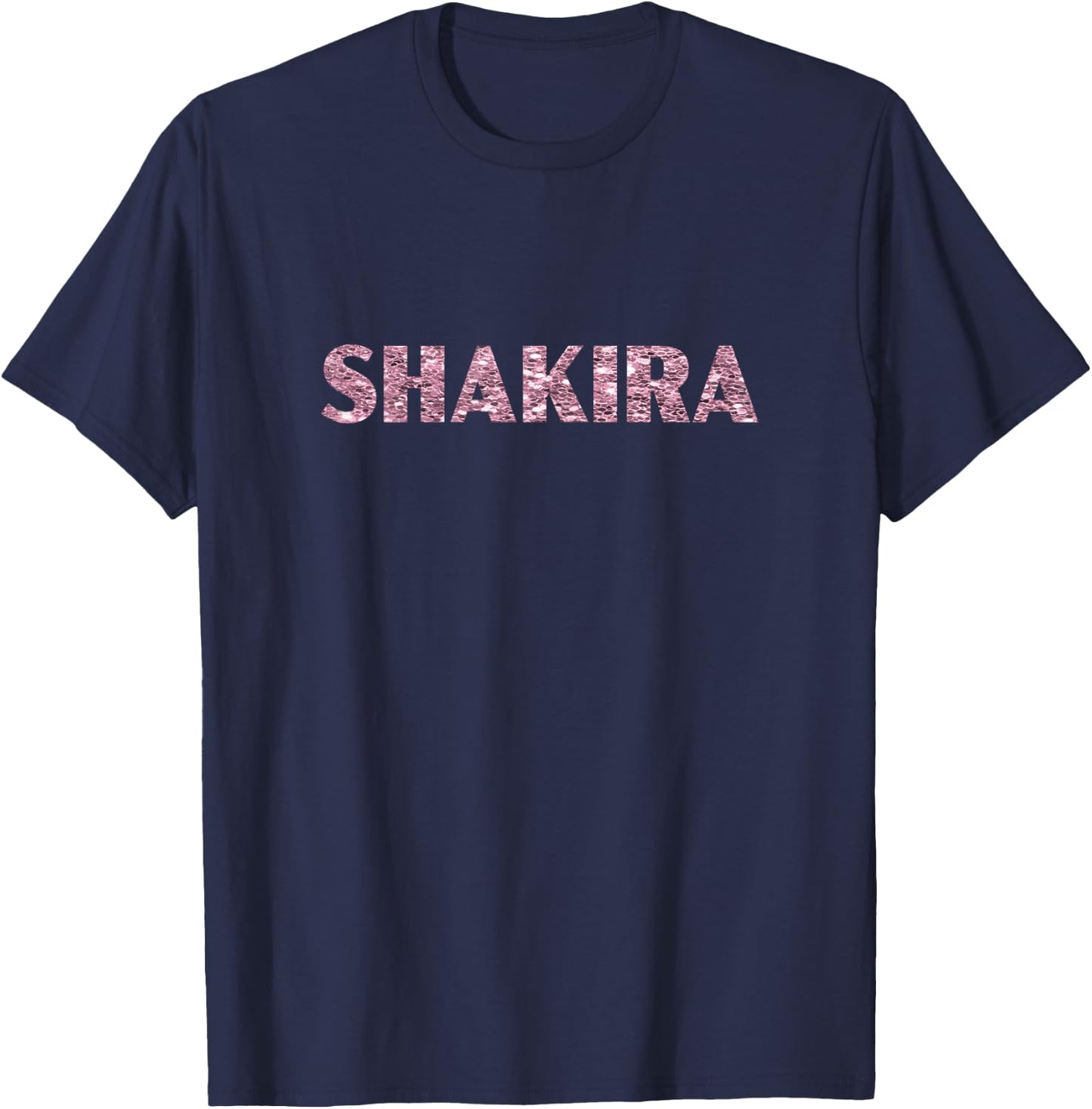 Shakira Heart Pink T-Shirt - T-Shirt | Navy