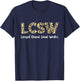 Social Work Job Leopard LCSW Licensed Clinical Social Worker T-Shirt - T-Shirt | Navy