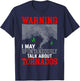 Storm Chaser Funny Tornado Twister Quote T-Shirt - T-Shirt | Navy