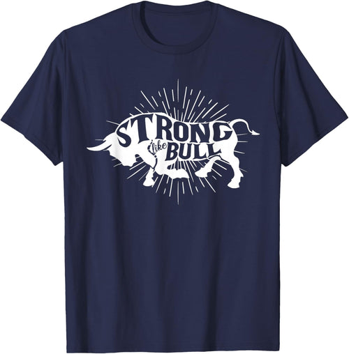 Strong Like Bull Powerlifter Bodybuilder Gym Cowboy Gym