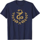 Pharmacist's Bowl Of Hygeia T-Shirt - T-Shirt | Navy