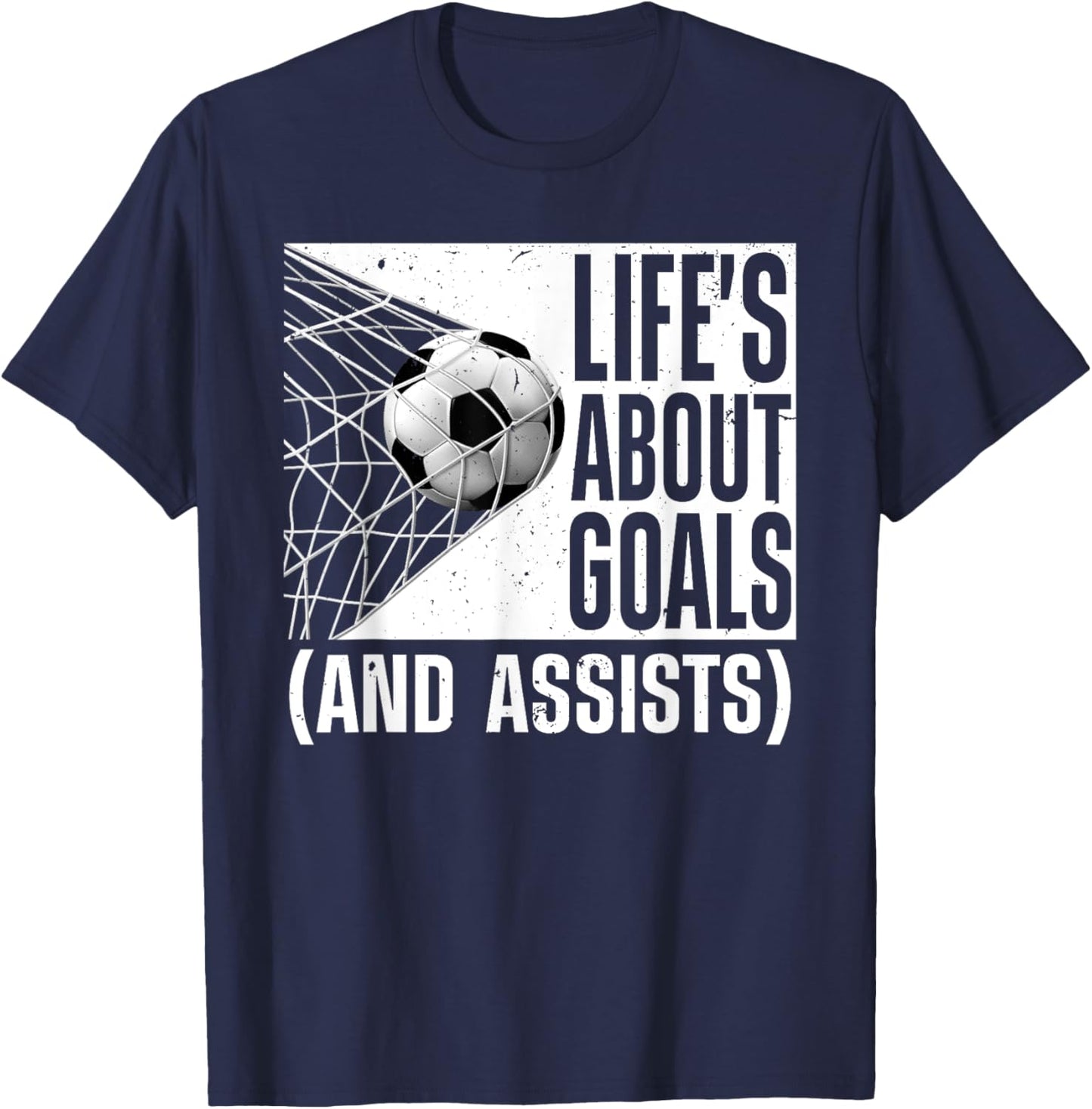 Cool Soccer Art Women Soccer Lovers Soccer Player T-Shirt - T-Shirt | Navy