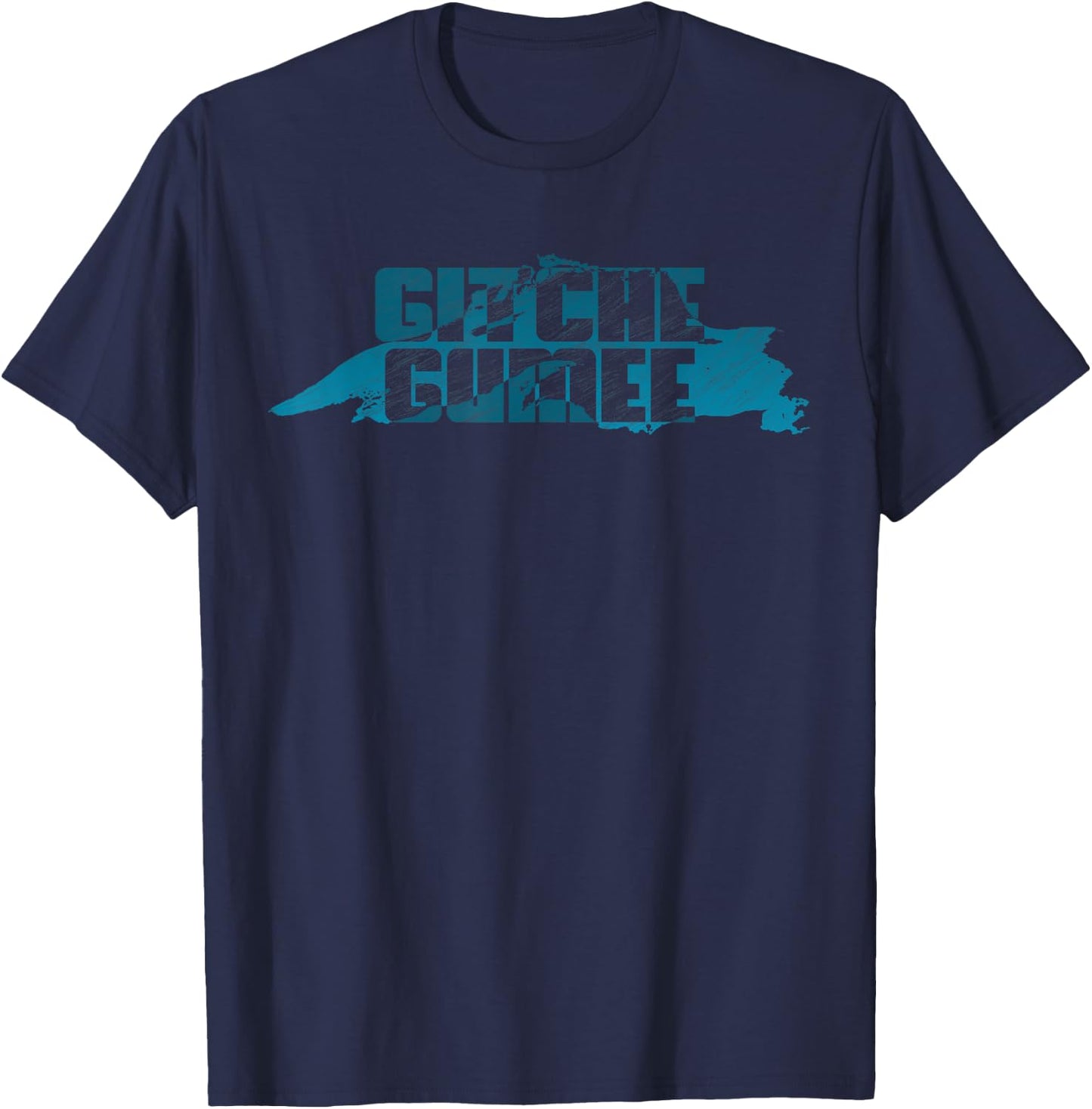 Gitche Gumee Lake T-Shirt - T-Shirt | Navy
