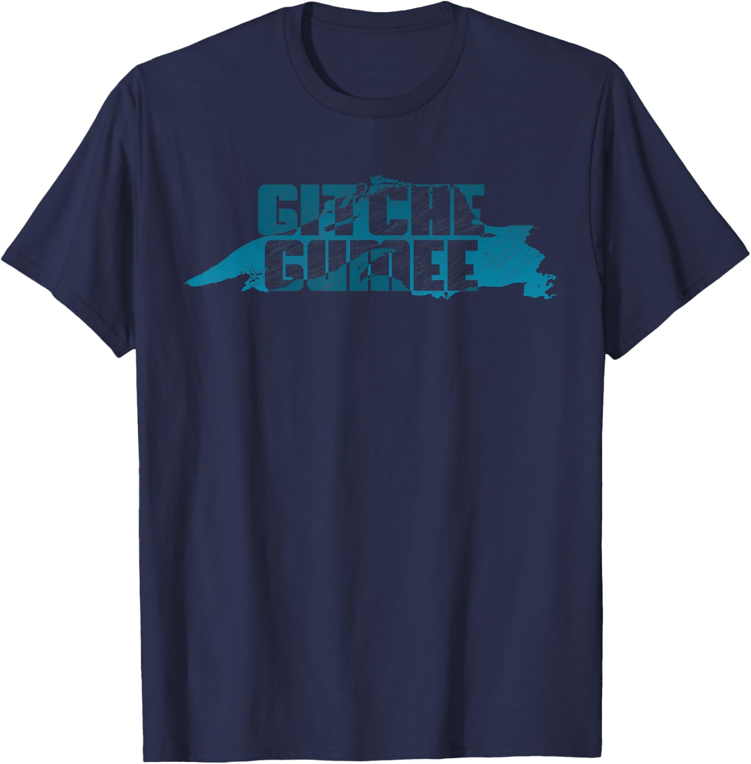 Gitche Gumee Lake T-Shirt - T-Shirt | Navy