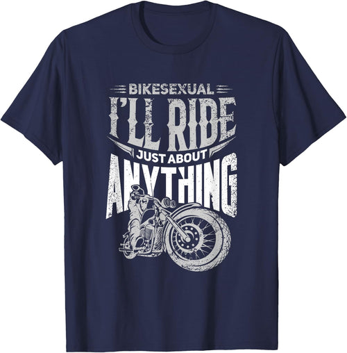 Hog Bikesexual Funny Motorcycle Bisexual Biker