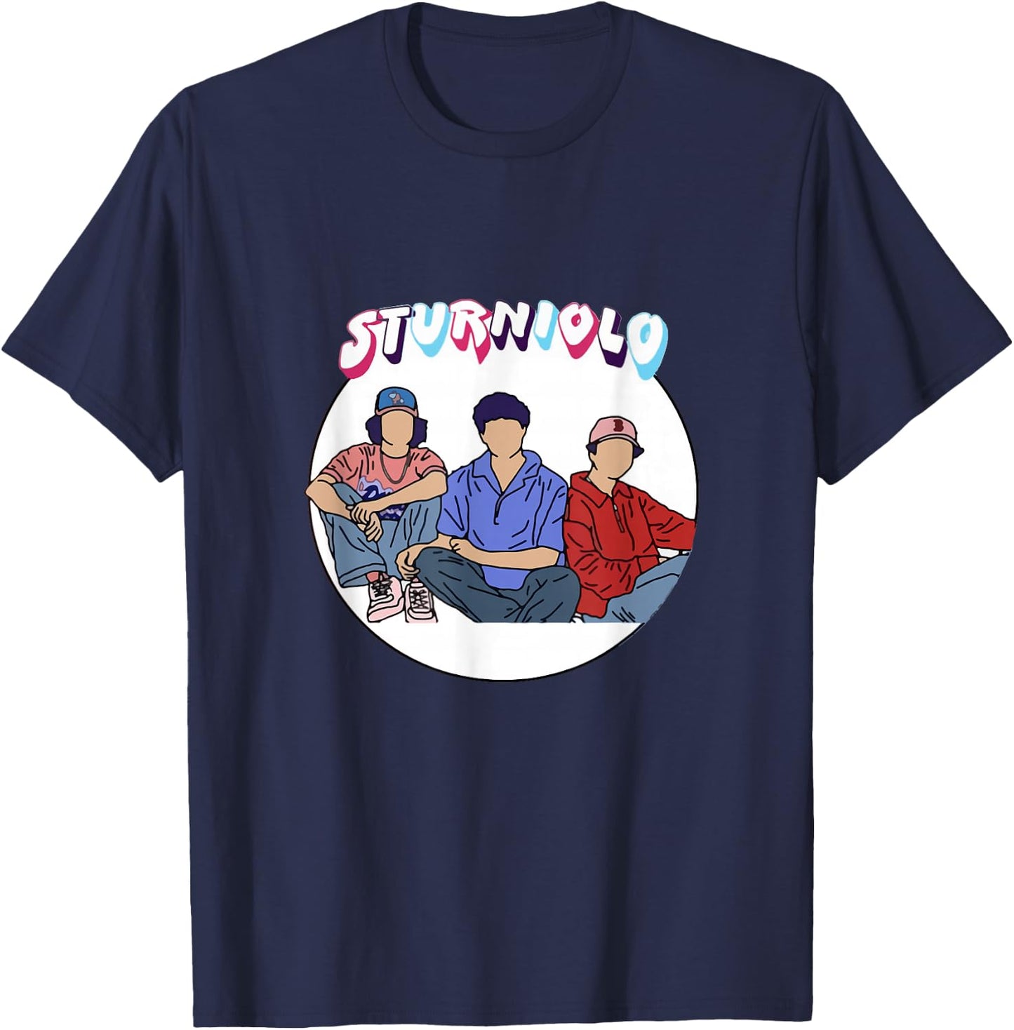 Sturniolo Triplets T-Shirt - T-Shirt | Navy