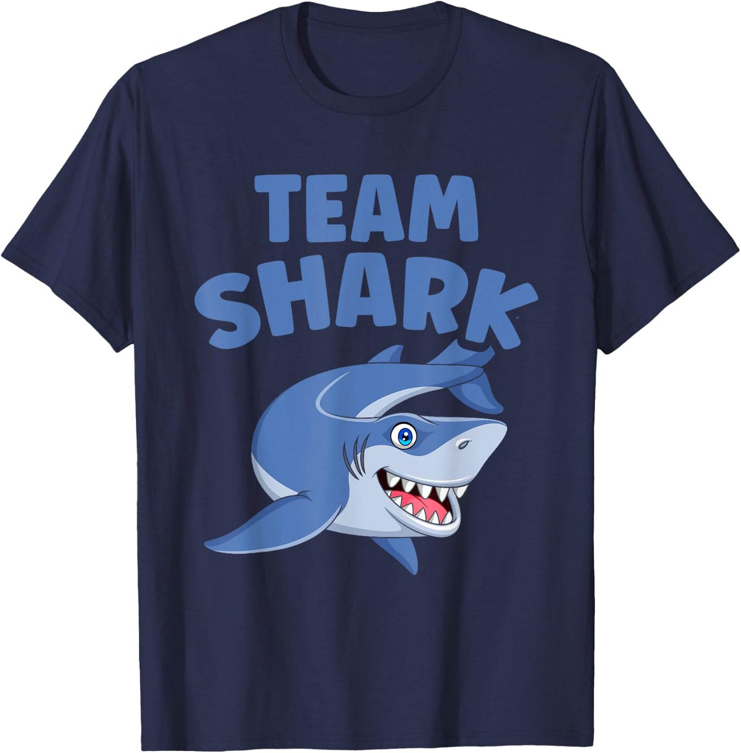 Team Shark Marine Biology Shark Lover Ocean T-Shirt - T-Shirt | Navy