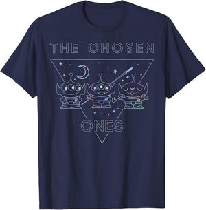 Disney Pixar Toy Story Rainbow Aliens I Have Been Chosen T-Shirt - T-Shirt | Navy