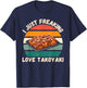 Retro Takoyaki I Just Freaking Love Takoyaki Food Lover T-Shirt - T-Shirt | Navy
