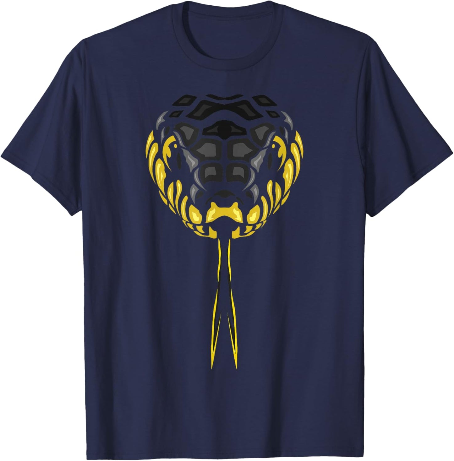 Snake Shirt Cobra Men Women Cobra Animal Print T-Shirt - T-Shirt | Navy
