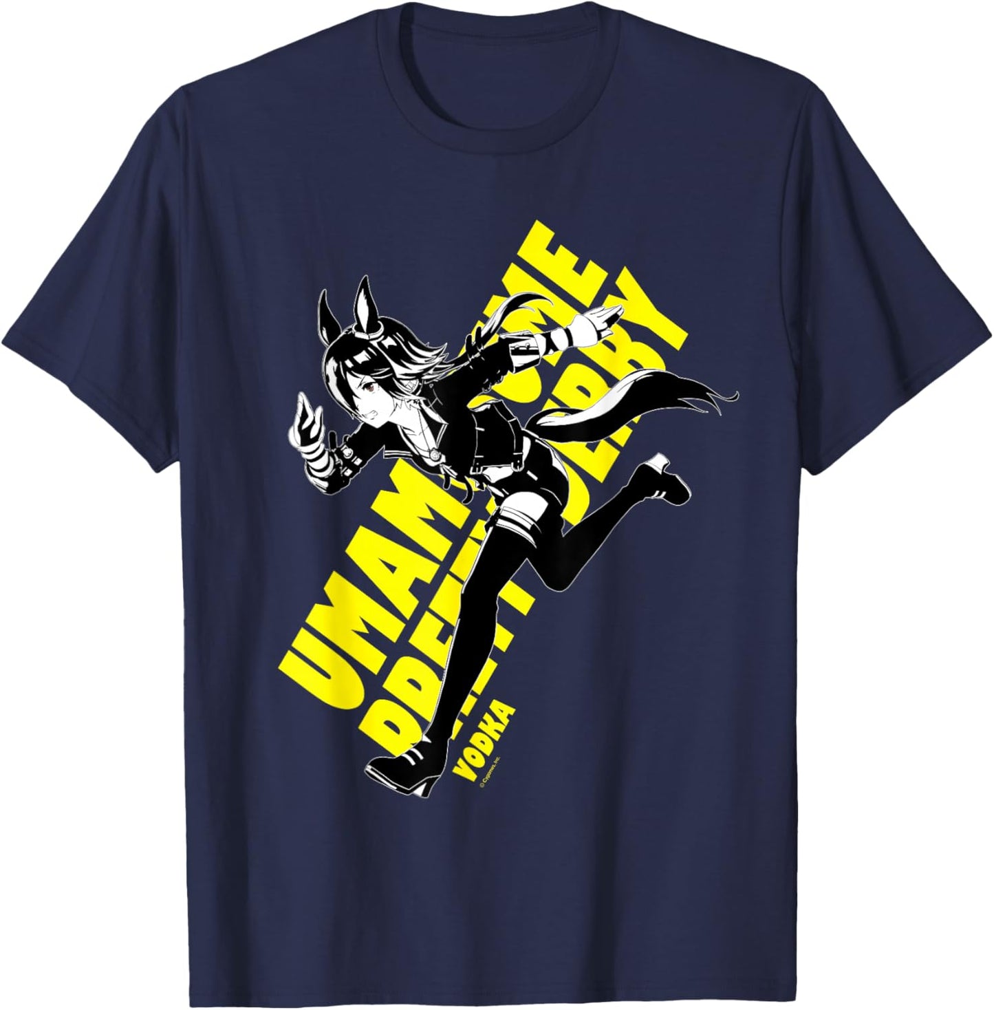 Umamusume: Pretty Derby Vodka T-Shirt - T-Shirt | Navy