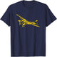 Classic Airplane Pilot Super Bush Cub T-Shirt - T-Shirt | Navy