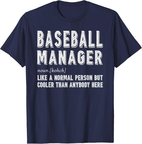 Baseball Manager Gift