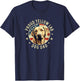 Proud Yellow Labrador Retriever Dog Lab Dad Women T-Shirt - T-Shirt | Navy