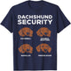 Dachshund Security Funny Wiener Weiner Dog Lover Owner Gift Men Women Girls Kids T-Shirt - T-Shirt | Navy