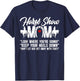Horse Show Mom Equestrian Mama Funny Horse Show Mother T-Shirt - T-Shirt | Navy