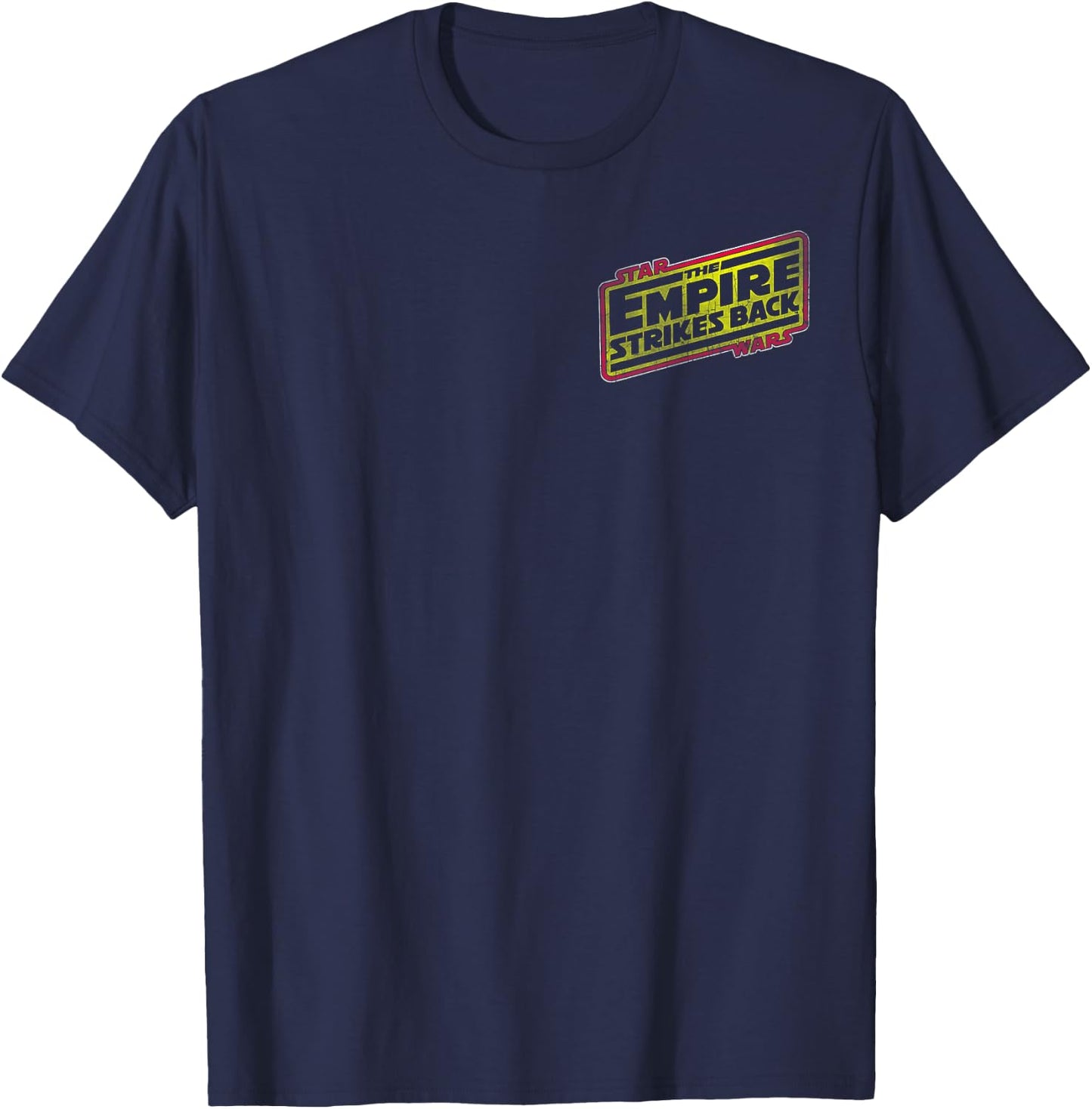 Star Wars The Empire Strikes Back Poster Vintage T-Shirt - T-Shirt | Navy