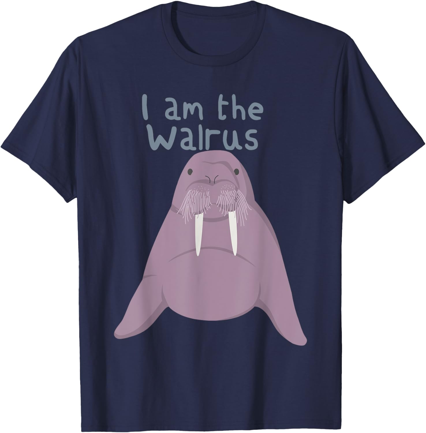 I Am The Walrus T-Shirt - T-Shirt | Navy