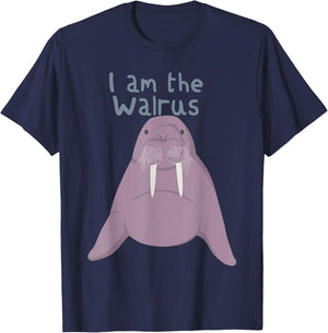 I Am The Walrus T-Shirt - T-Shirt | Navy