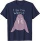 I Am The Walrus T-Shirt - T-Shirt | Navy