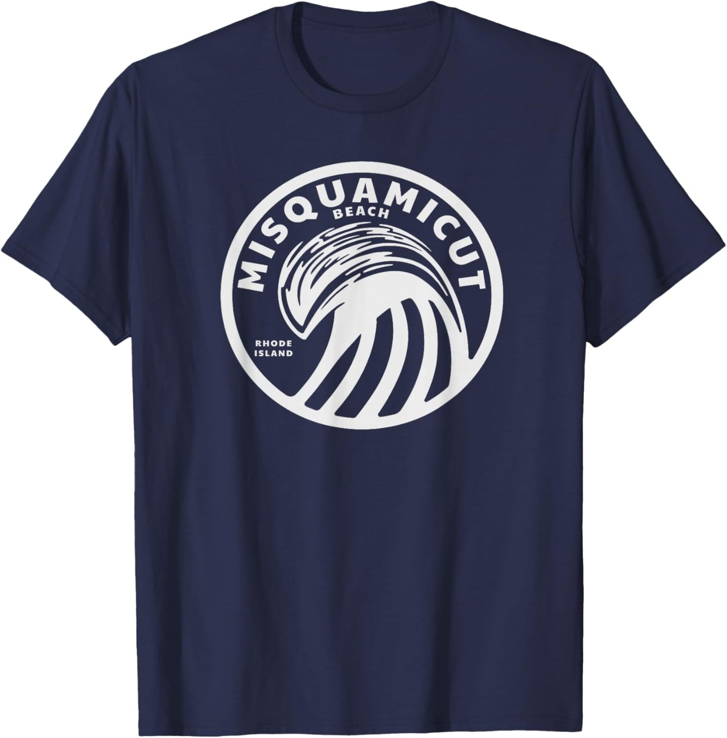 Misquamicut Rhode island T-Shirt - T-Shirt | Navy