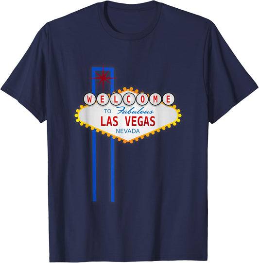 Las Vegas Vacation T-Shirt - T-Shirt | Navy