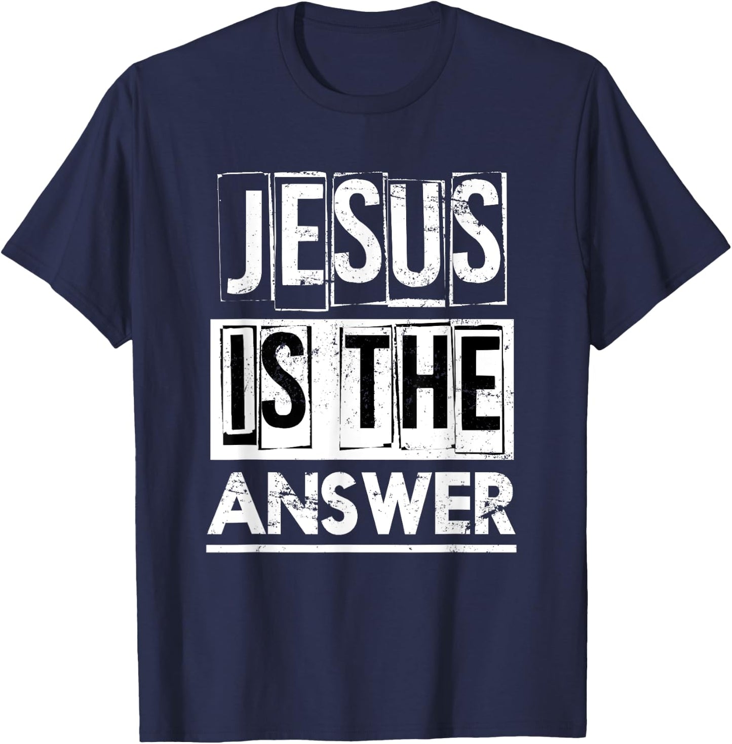 God Savior Devotee Christian Gift Jesus T-Shirt - T-Shirt | Navy