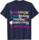 Lunch Lady Multitasking Cafeteria Worker Appreciation Squad T-Shirt - T-Shirt | Navy
