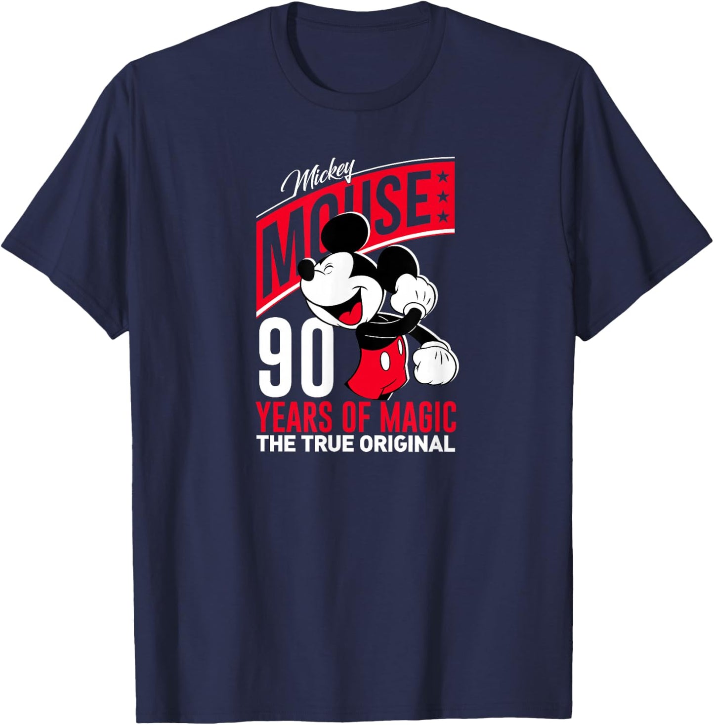 Disney - Mickey 90 Years of Magic T-Shirt - T-Shirt | Navy