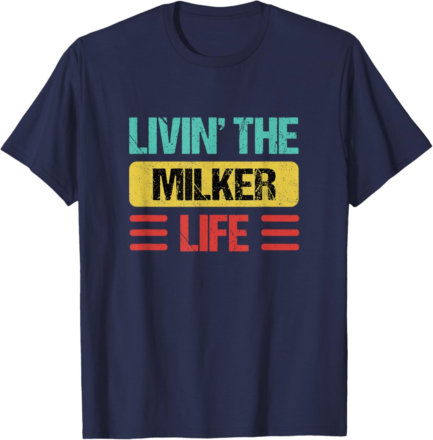 Milker T-Shirt - T-Shirt | Navy