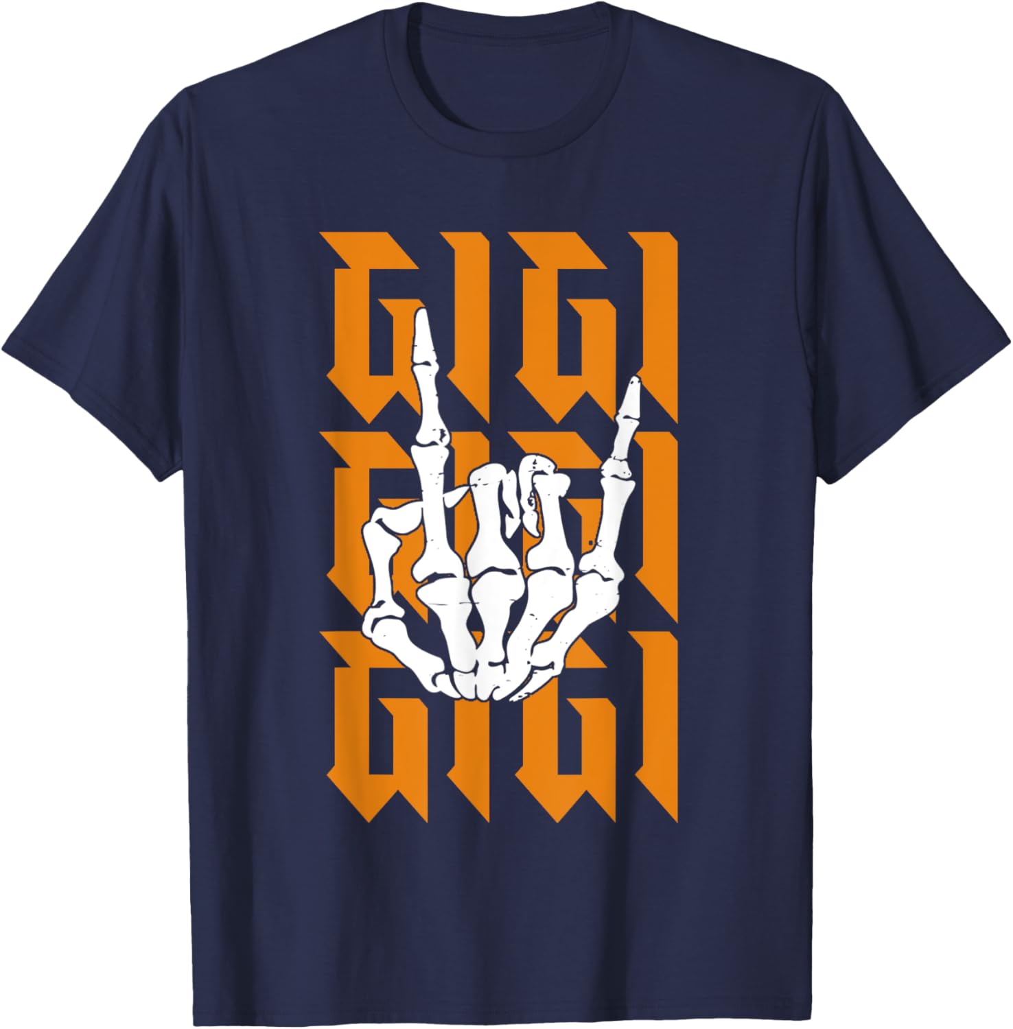 Bad Two Gigi To The Bone Birthday 2 Years Old Funny T-Shirt - T-Shirt | Navy