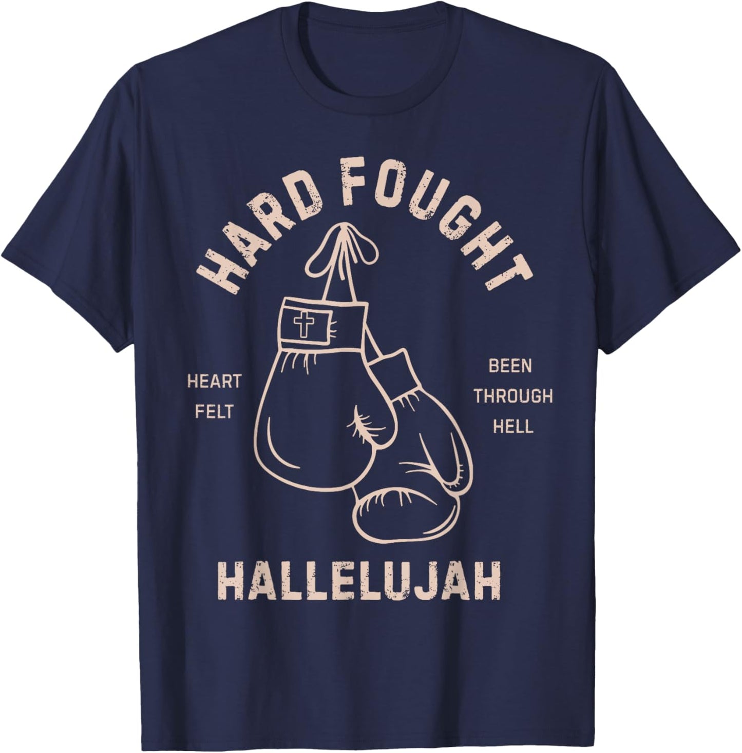 Adults - Black - Small - Short Sleeve - Cotton, Polyester - Letter Print - - Lightweight T-Shirt - T-Shirt | Navy