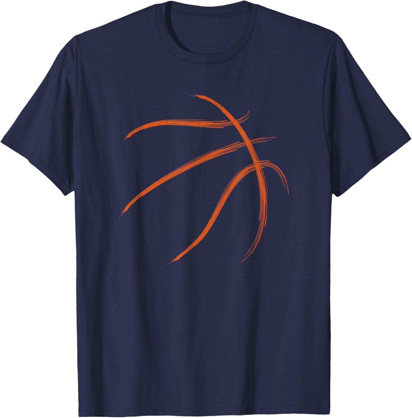 Basketball Player Bball Coach Fan T-Shirt - T-Shirt | Navy