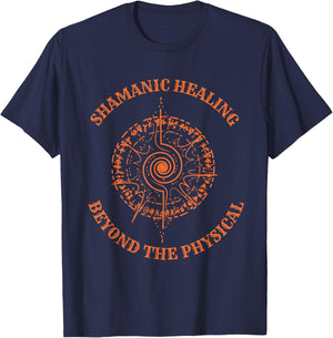 Shamanic Healing Method Spiritual Healer Shaman T-Shirt - T-Shirt | Navy