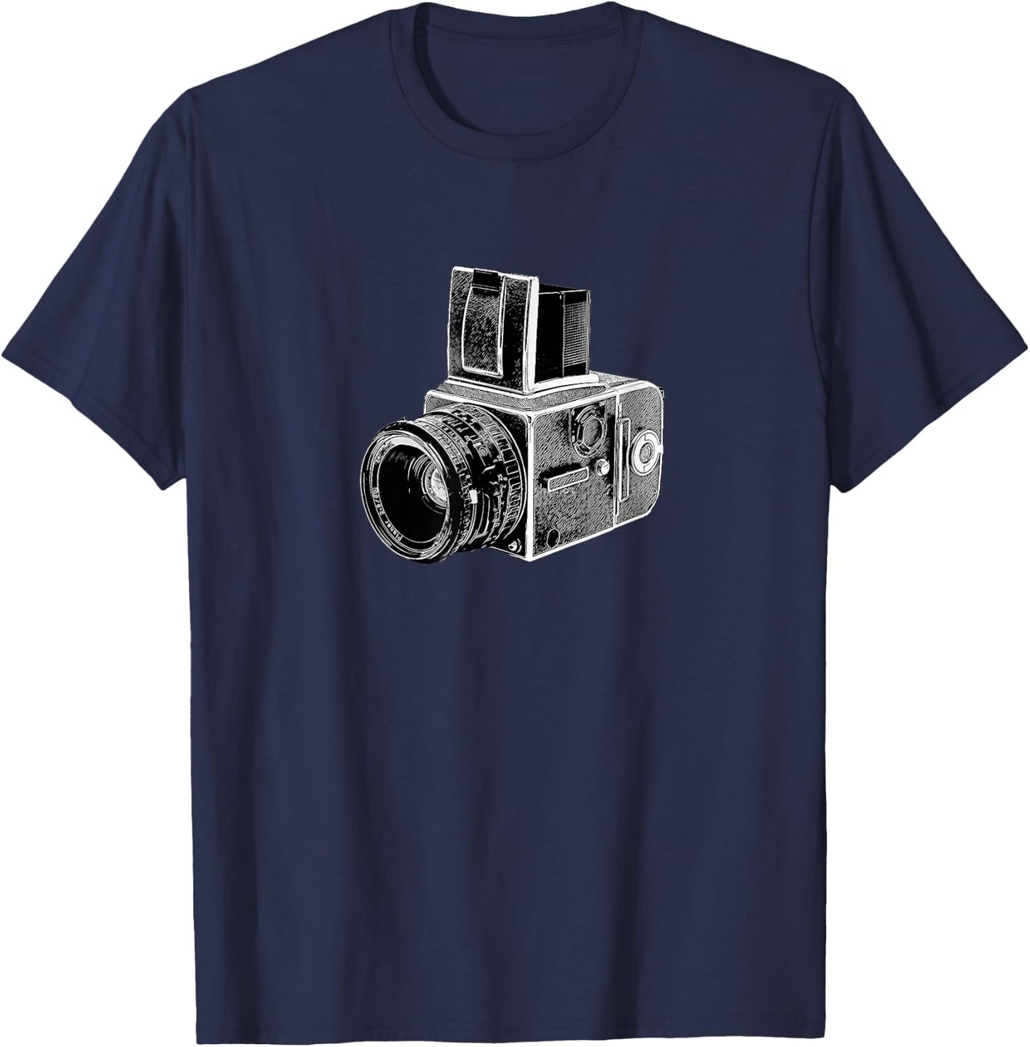 Hasselblad Retro Camera Design for Photographers T-Shirt - T-Shirt | Navy