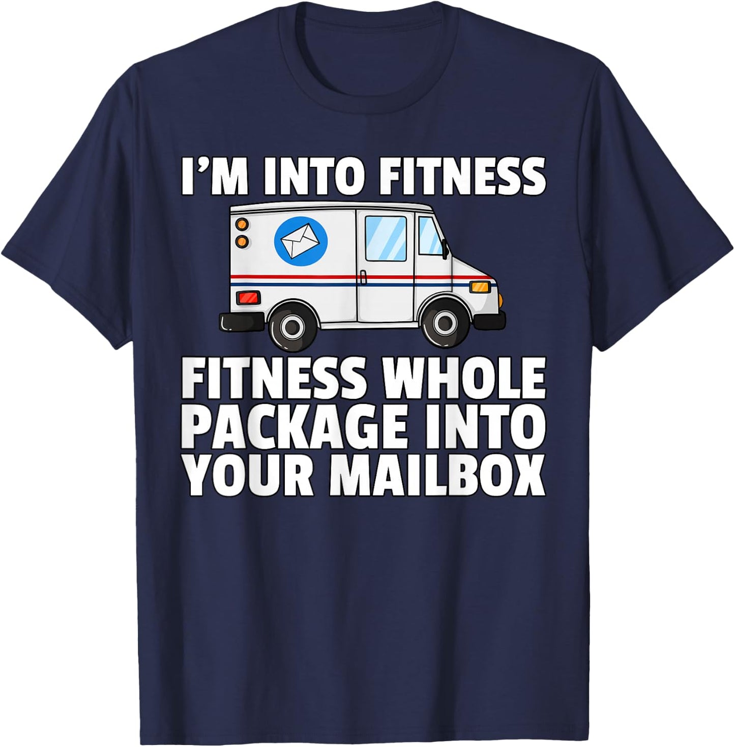 Postal Service For Mailman US Postman Worker T-Shirt - T-Shirt | Navy