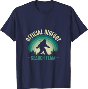 Official Bigfoot Search Team T-Shirt - T-Shirt | Navy