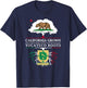 California Grown with Yucateco Roots - Yucatan T-Shirt - T-Shirt | Navy