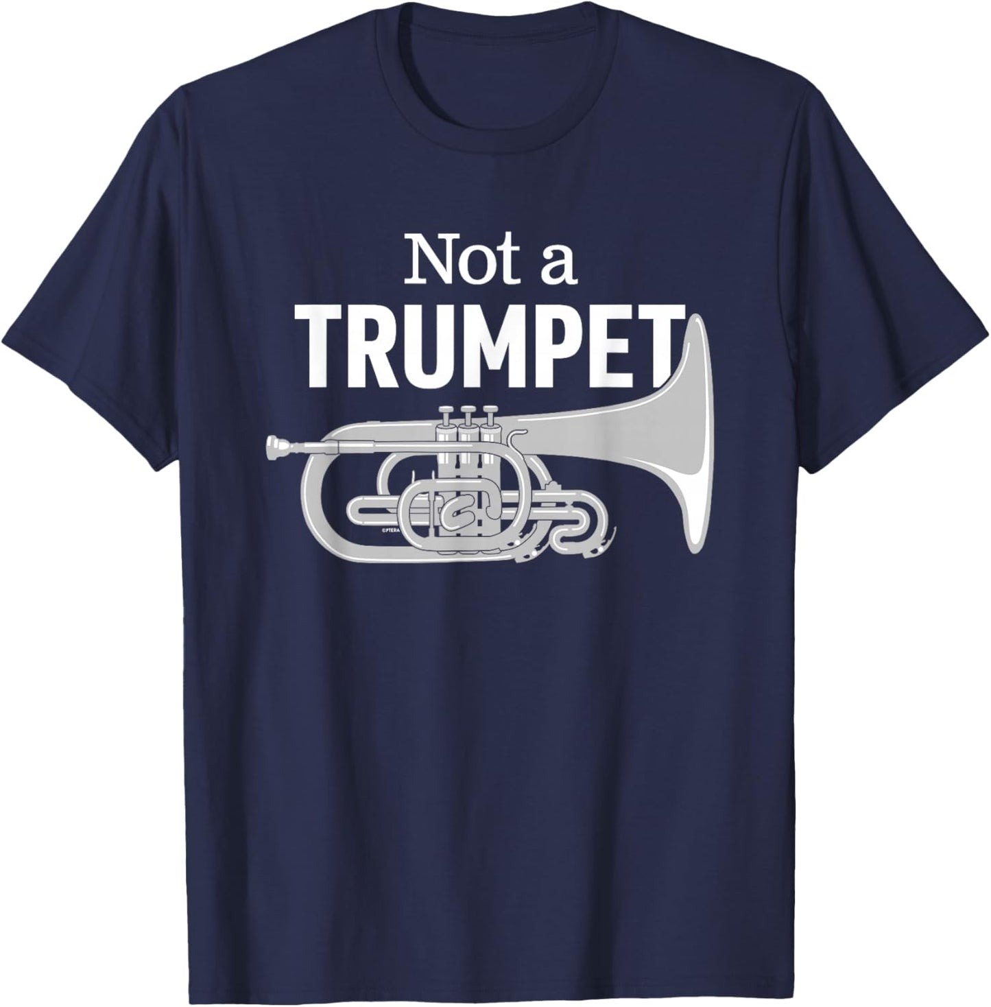 Marching Band Mellophonist Pride or Funny Mellophone Humor T-Shirt - T-Shirt | Navy