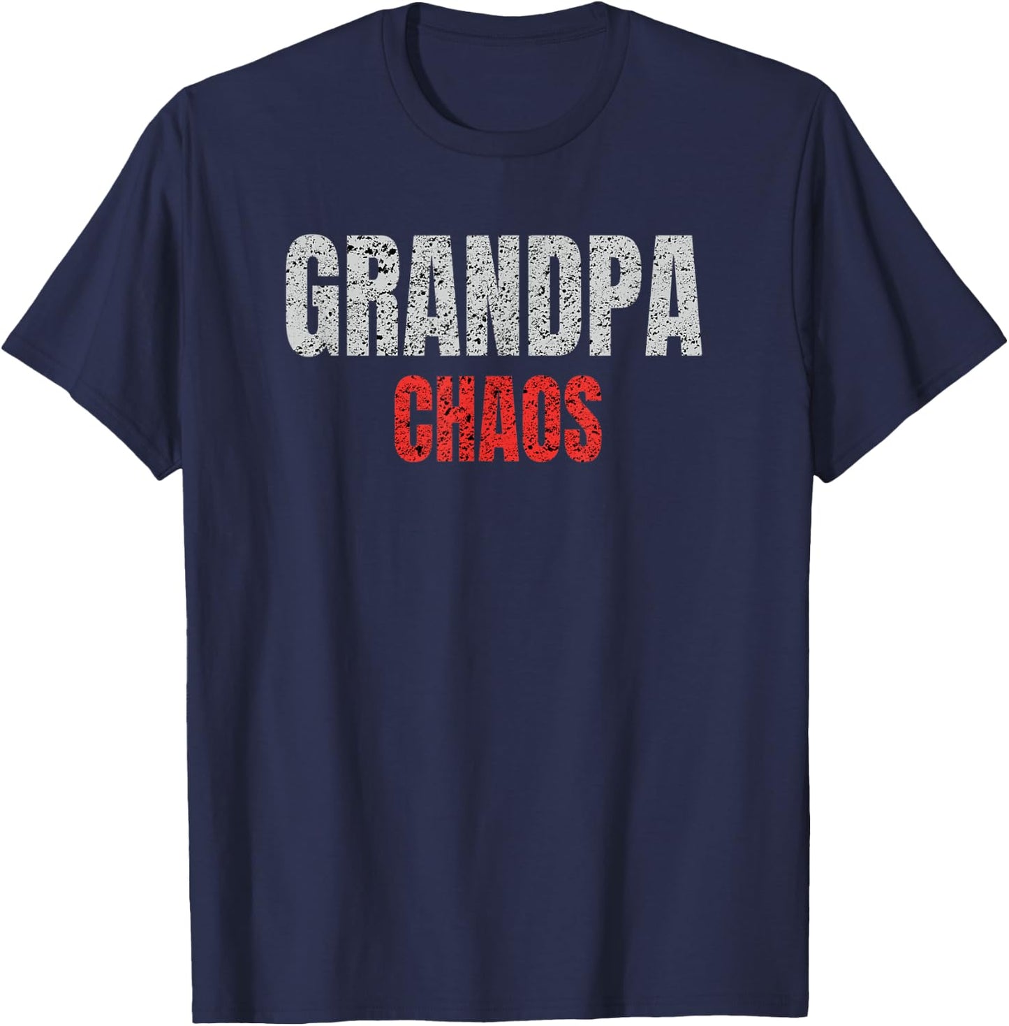 Grandpa Chaos T-Shirt - T-Shirt | Navy