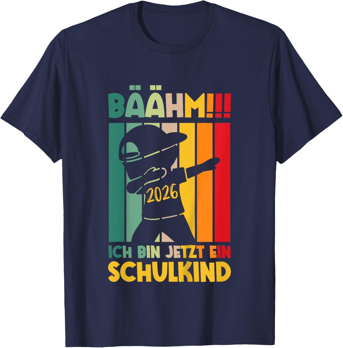 Kinder Einschulung Schuljunge Ich Bin Jetzt EIN Schulkind 2026 T-Shirt - T-Shirt | Navy