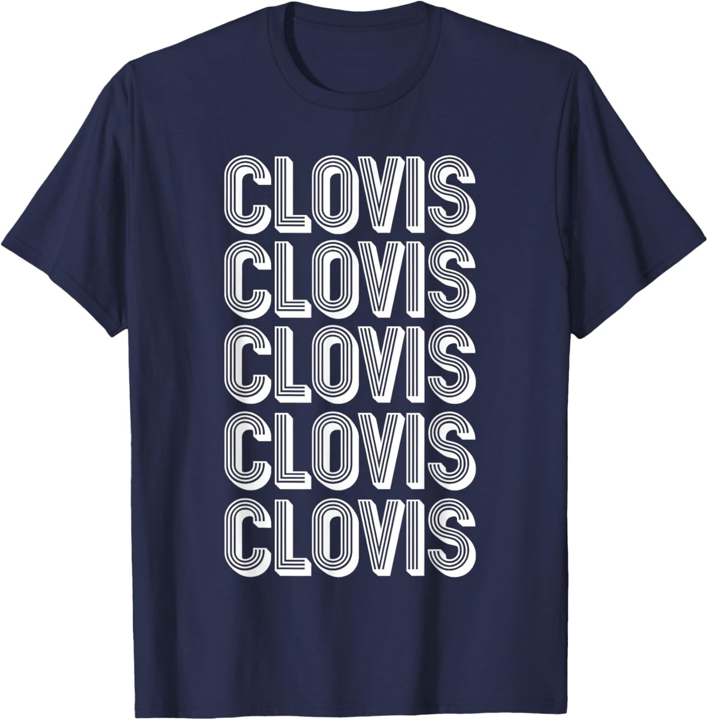 Clovis City T-Shirt - T-Shirt | Navy