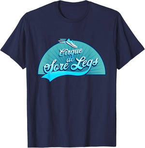 Cirque De Sore Legs - Running T-Shirt - T-Shirt | Navy