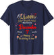 A Queen Was Born on December 7 December 7th Birthday T-Shirt - T-Shirt | Navy