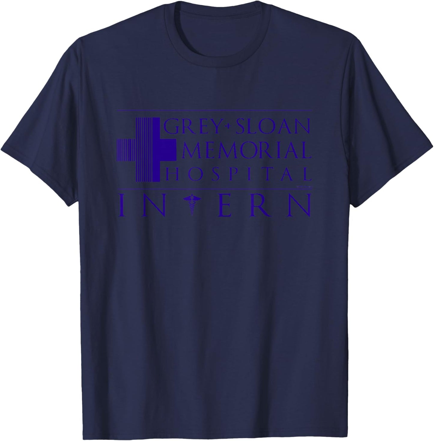 Grey's Anatomy Hospital Intern T-Shirt - T-Shirt | Navy