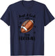 Just A Girl Who Loves Football T-Shirt - T-Shirt | Navy