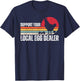 Support Your Local Egg Dealers Chicken Lover Farm Farmer T-Shirt - T-Shirt | Navy