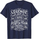 1978 Vintage-Legend-Dekoration zum 45. Geburtstag, für Mann und Frau, lustig T-Shirt - T-Shirt | Navy