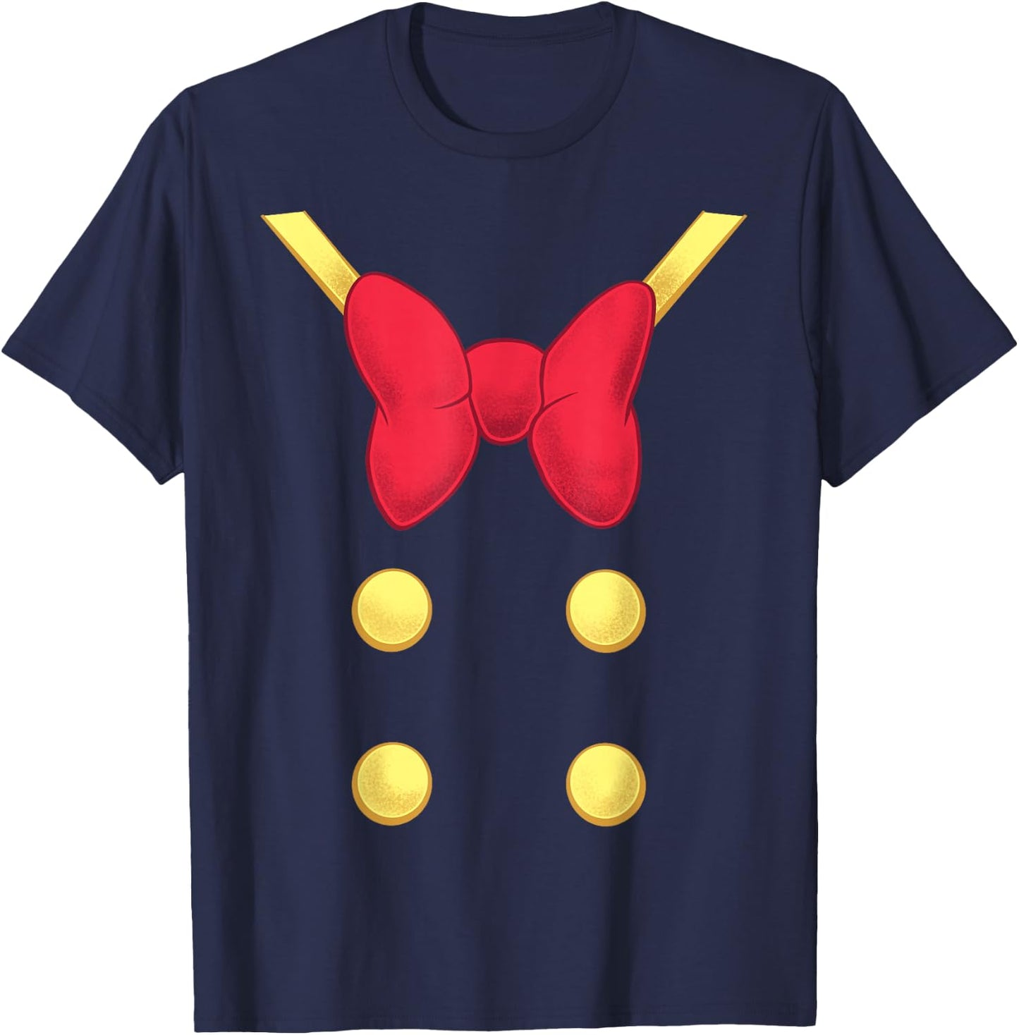 Disney Mickey and Friends Halloween Donald Duck Costume Small T-Shirt - T-Shirt | Navy