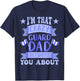 Crazy Color Guard Dad T-Shirt - T-Shirt | Navy